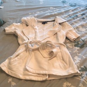 Short sleeve summer jacket